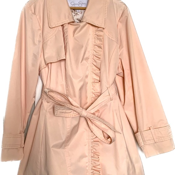Jessica Simpson Trench Coat - Picture 2 of 13